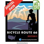 Bicycle Route 66 Section 3 GPX Data