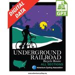 Underground Railroad Map Set GPX Data