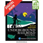 Underground Railroad Detroit Alternate Section 1 GPX Data