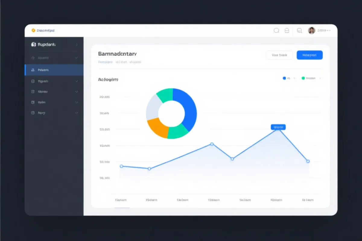稳定与清晰的数据可视化界面
